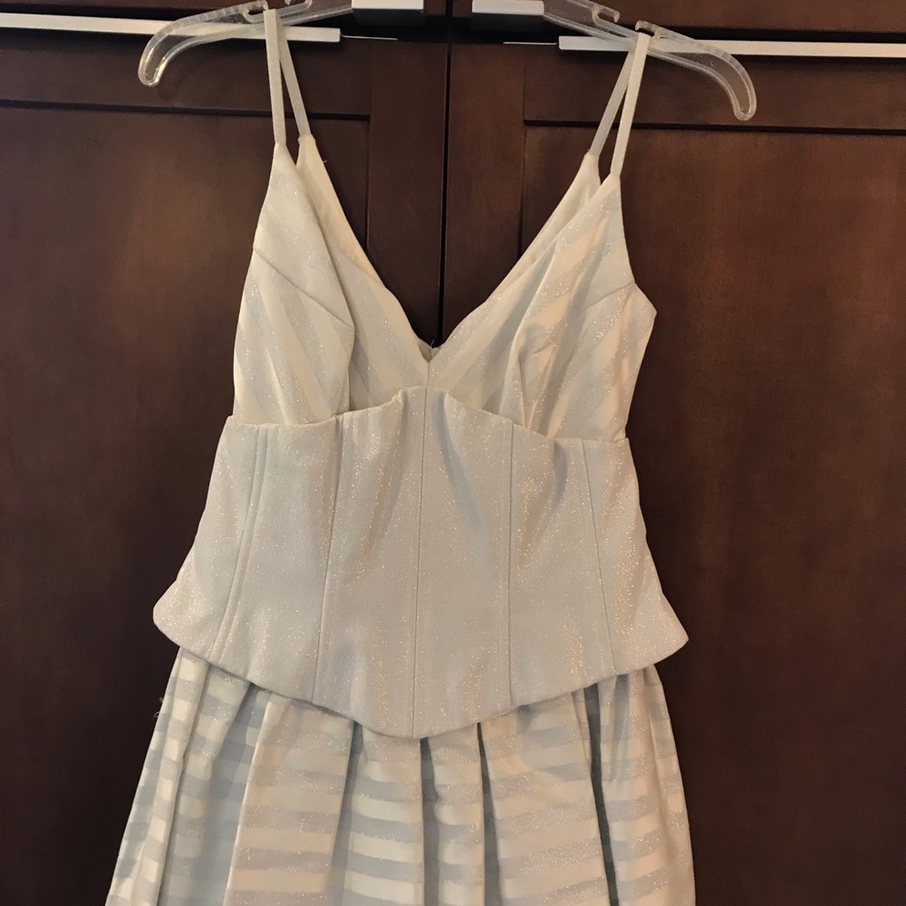 Silver special occasion dress 4